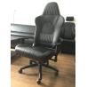 Buy cheap Modern Black Ergonomic Swivel Office Chair With Wheels / Adjustable Desk Chair from wholesalers