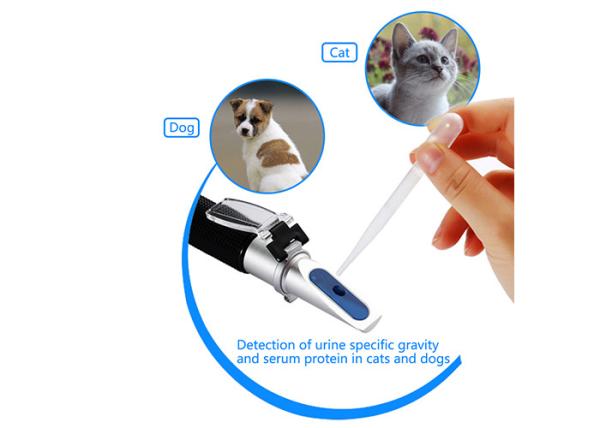 Buy cheap Dogs / Cats Clinical Refractive Index Refractometer ATC With Aluminum Construction from wholesalers