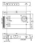Non Dimmable 29.1A 350W Slim Power Supply 12V LED Strip Driver