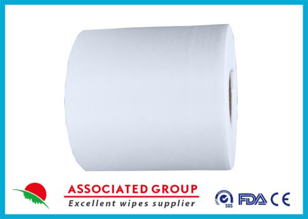 Buy cheap Customized Non Woven Roll , Pearl Dot Spunlace Nonwoven Fabric Ventilating from wholesalers