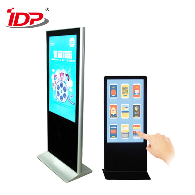 IR LED Backlight 55 Inch 4K 10pt Touch Screen Kiosk Plug N Play Content