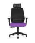 Ergo Mesh Stylish Executive Office Chair 120 Deg Adjustment PU Castors