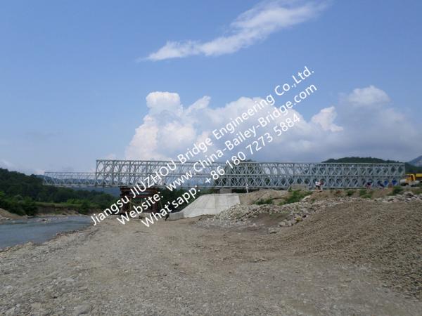 Buy cheap Single Lane Steel Bailey Bridge Rental Prefabricated Modular Shoring System Support CB200 from wholesalers