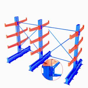 Buy cheap Customized Warehouse Cantilever Rack Shelves Storage Efficiency With Custom Solution from wholesalers