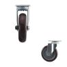 Buy cheap 5 Inch Polyurethane Medium Duty Casters 155mm Height from wholesalers