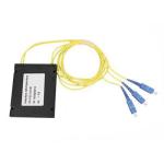 1×2 Fiber Optic Splitter Compact ABS PLC Splitter High Stability