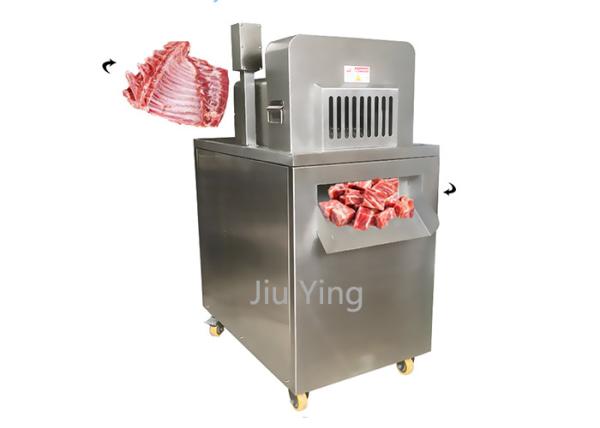 Buy cheap 500kg/h Automatic Beef Meat Ribs Dicing Machine from wholesalers