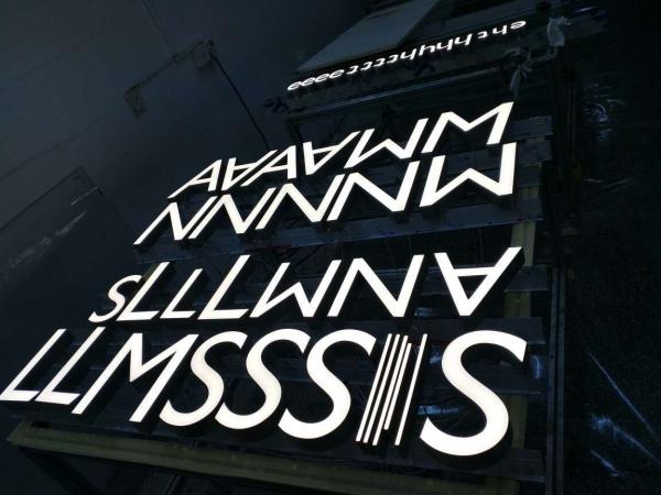 Buy cheap Illuminated 3D Front Lit Channel Letter Sign 30-50mm For Office Decoration from wholesalers