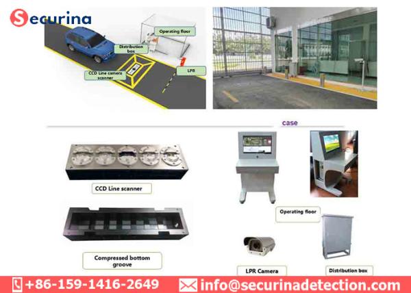 Buy cheap IP68 ALPR UVIS Under Vehicle Inspection System RS485 For Car Bomb Searching from wholesalers