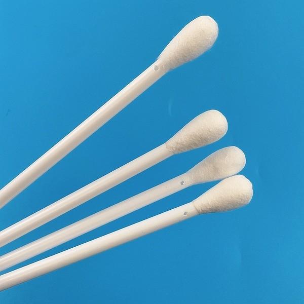Buy cheap 7.4 Inch Disposable Cotton Swab Medical With Big Head Hole On Handle Cleaning Sticks from wholesalers