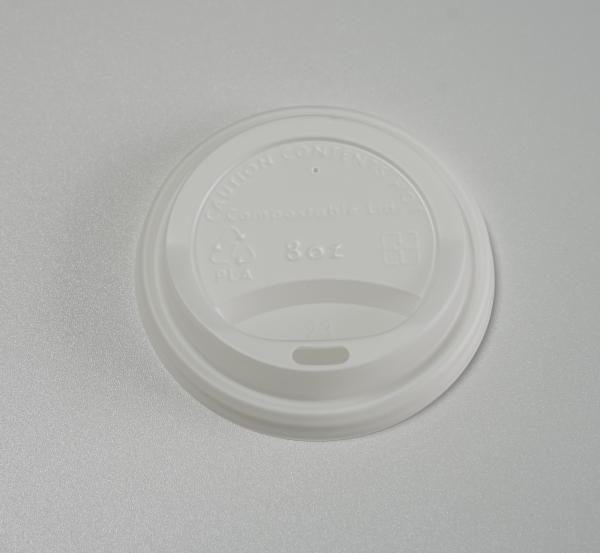 Buy cheap CPLA Hot Drink Biodegradable Coffee Cup Lid Compostable from wholesalers