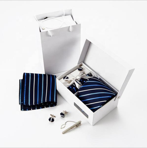 Buy cheap Fashion Classic Necktie Set Gift Box 16X10.5X6.5 Cm Cardboard Paper Material from wholesalers