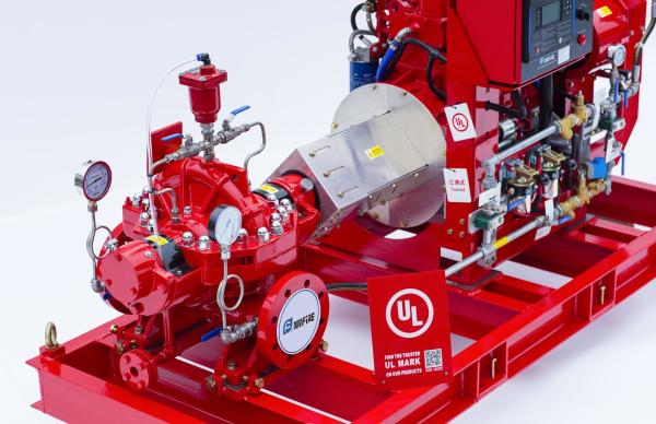 Buy cheap NFPA20 400GPM Split Case Type Centrifugal Fire Pump from wholesalers