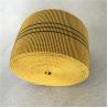 Buy cheap 70% Elongation webbing Width 7cm Sofa Webbing yellow color made by Malaysian rubber from wholesalers