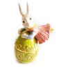 Buy cheap Easter Bunny Trinket Pill Box Rabbit Hinged Trinket Jewelry Box Bejeweled Ring Holder Rabbit Trinket Jewelry Box from wholesalers