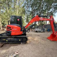 Buy cheap 6 Ton Mini Used Kubota Excavators KX163 Crawler Machine Equipment Trader product