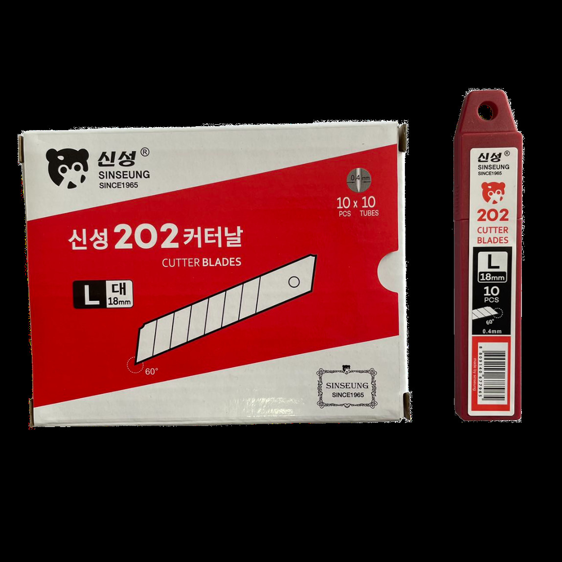 Precision Cut SK2 Steel Silver 18mm Cutter Blades For Detailed Cutting From South Korea