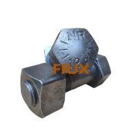 Buy cheap Flange Black E330 Track Bolt And Nut For Excavator Chain Parts product