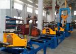 Web Height 1500mm H Beam Assembly Machine 16mm Auto Manual Welding