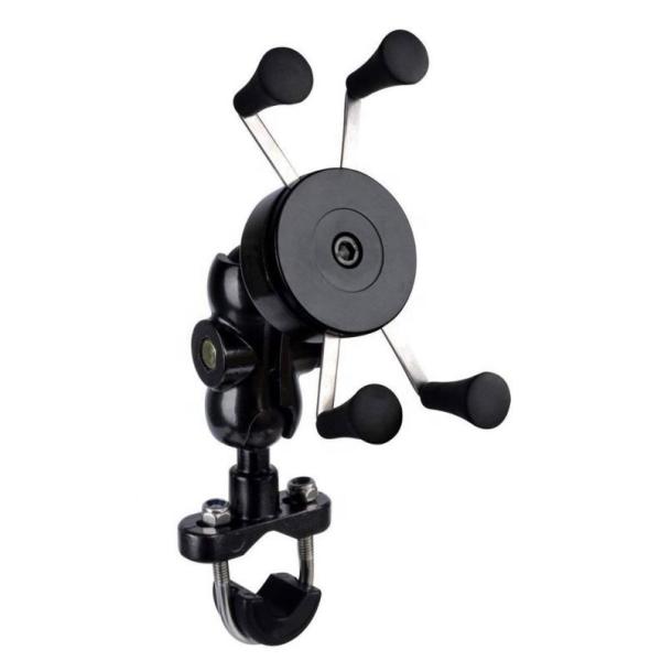Buy cheap Aluminium X Claw Motorcycle Phone Mount For 3.5-6'' Cell Phone from wholesalers