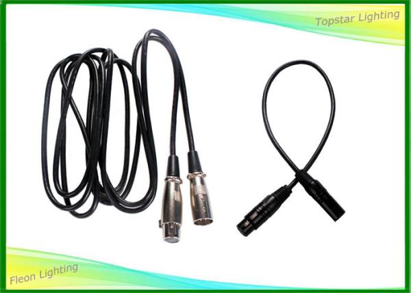 Buy cheap Indoor Stage Lighting Parts , Custom 3 Pin Dmx Cable Cord Length from wholesalers