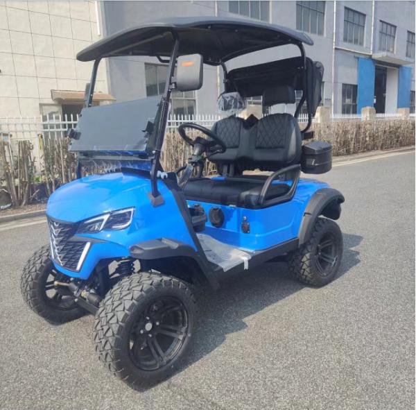 Buy cheap Luxury Electric Golf Cart For Ultimate Comfort And Style 6 Seater With Premium Upholstery from wholesalers