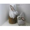 Buy cheap Small Decorative Rabbit Garden Ornaments Animals For House / Courtyard from wholesalers