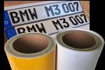 Retroreflective High Intensity Prismatic Sheeting Car License Plate Sheeting SGS