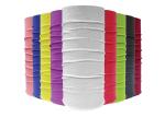 100% Polyester Solid Colors Elastic Seamless Tube Plain Bandanas