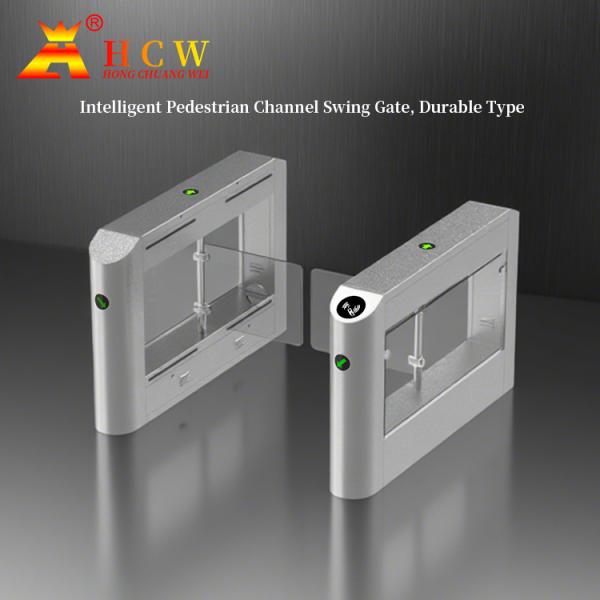 Buy cheap HCW Stainless Steel Pedestrian Turnstile Gate Brushless Motor Swing Turnstile Gate from wholesalers