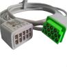 Buy cheap High Performance Patient GE 5 Lead Ecg Cable AHA 2017003-001 3.6M from wholesalers