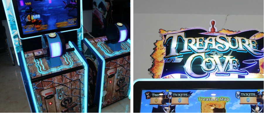 TREASURE COVE Redemption Arcade Machines Impressive Screen Fishing Game