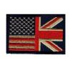 Buy cheap Custom UK Country Flag Patches Great Britain Woven Clothing Embroidered Patches from wholesalers