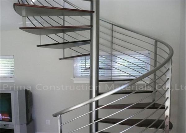 Buy cheap Prefabricated Spiral Staircase Timber Treads Stair For Indoor from wholesalers