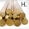 Buy cheap Smooth Surface 1000mm Length Shining Brass Rods C3800 For Decoration from wholesalers