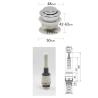 Buy cheap Dual Flush Toilet Fill Valve For Toilet Kit Manual Control Flushing Speed ≥2.3L/S from wholesalers