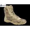 Buy cheap Microfiber Leather Military Tactical Shoes Footwear Zipper 8 Inches High from wholesalers