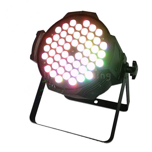 Buy cheap Indoor 200W 54pcs 3w RGB 3in1 Full Color LED Stage Wash Par Lights from wholesalers
