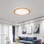 20 Inch LED Bedroom Ceiling Fan Remote Control Flush Mount Ceiling Fan With