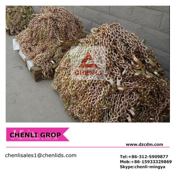 Buy cheap 3/8'' grade 80 tie down chains,binder chain from wholesalers