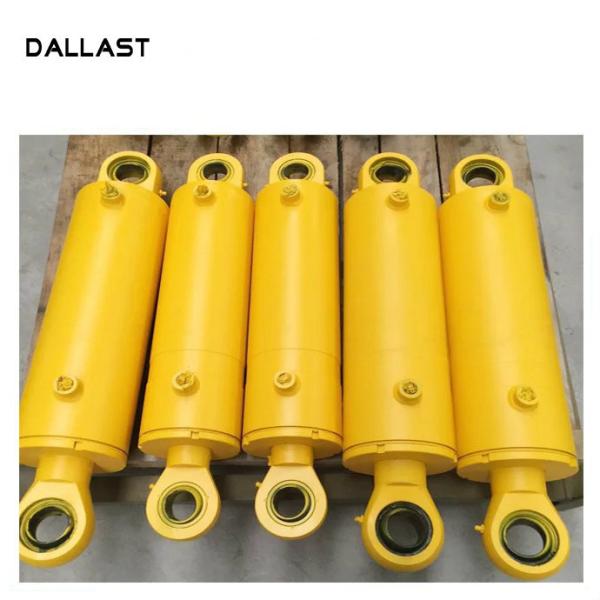 Buy cheap Double Acting Telescopic Hydraulic Cylinder Loader Piston 22-480 MM Rod Diameter from wholesalers