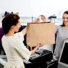 Buy cheap Gravure Printing Flat Bottom Kraft Paper Bag for Merchandise Nature Clothes Shopping from wholesalers