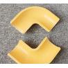 Buy cheap High Strength FRP Connectors Handrail Fence Fittings Fiberglass Tee / Pipe Connector Tube Elbow from wholesalers
