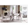 Buy cheap hotel 6 seater rectangle marble dining table furniture from wholesalers