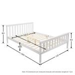 King Size Slatted Bed Base , Queen Bed Slats Luxury Strengthen ISO9001