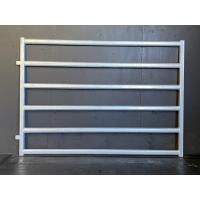 Buy cheap Livestock Corral Fence Heavy Duty 12ft Square Pipe With Oval Rail product