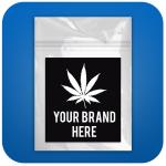 Custom printed Envelop Aluminum Foil Blunt Cigar Wrap Packaging Bags for tobacco