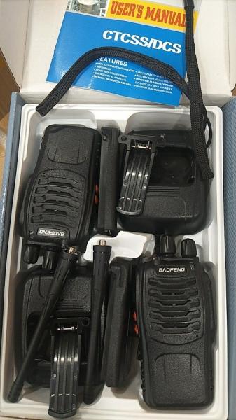 Buy cheap Black Professional Two Way Radios 888S UHF 400-470MHz Walkie Talkie from wholesalers