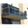 Buy cheap Flooring Mounted Stainless Steel Glass Railing For Outdoor Deck PR-GA from wholesalers