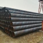En 10219 S235jr SSAW Steel Pipe , Dredging Project dn 500 pipe